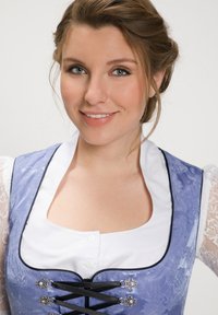 Ulla Popken TRADITIONAL APRON - Dirndl - lavender blue