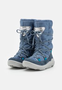 Superfit TWILIGHT - Botas con cordones - blau
