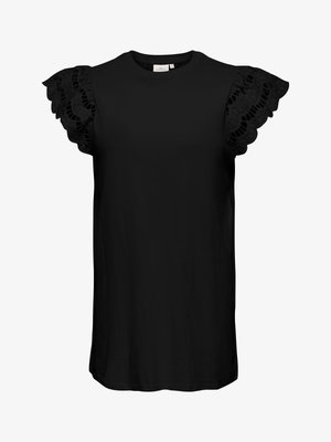 ONLY Carmakoma, KLEID CARMACY KURZES KLEID - Jerseyjurk - black