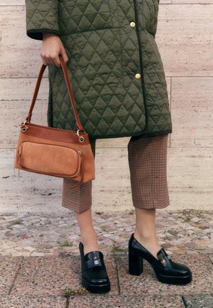 Anna Field LEATHER - Handtas - cognac