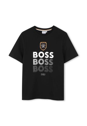 KURZÄRMELIGES - T-shirt imprimé - black