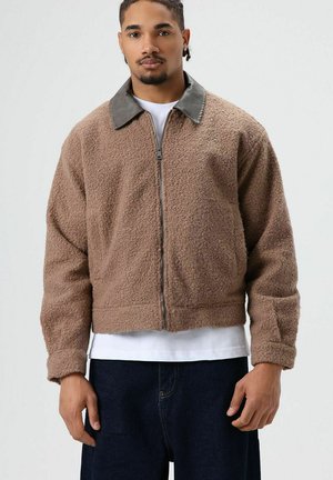 TEDDY ZIP-UP - Fleecejas - brown