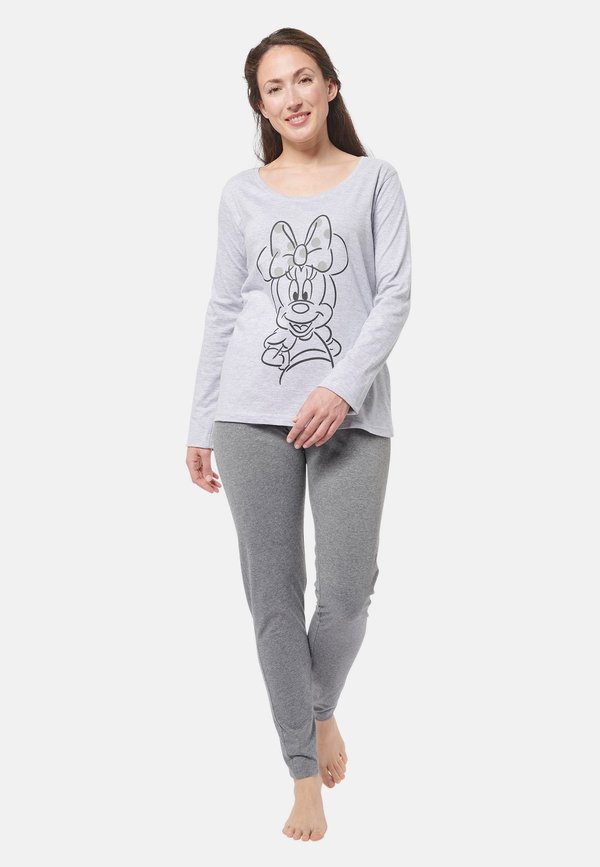 DISNEY MINNIE MOUSE SET - Nachtwäsche Set - grau