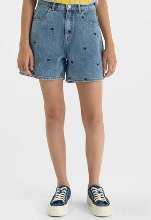 EVAGI - Jeansshort - blue