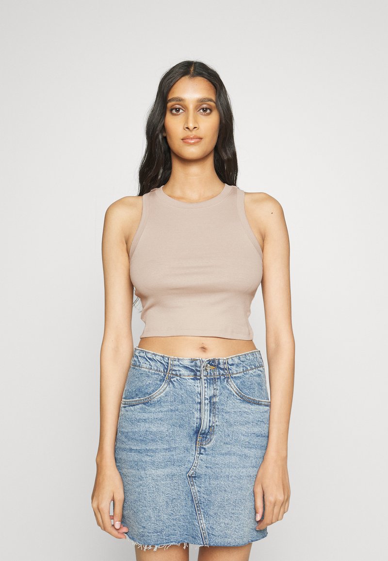 Damen T-Shirts | Weekday EASY CROPPED 2 PACK Top orange/pink beige/pink - NR74787 Damen T-Shirts | Weekday EASY CROPPED 2 PACK Top orange/pink beige/pink - NR74787