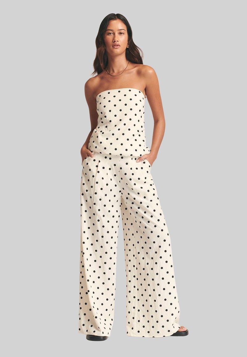 ST MRLO SEB - Stoffhose - white base spot/weiß - Zalando.at