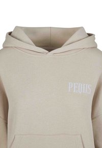 PEQUS BACK LOGO - Pulover s kapuco - mushroom
