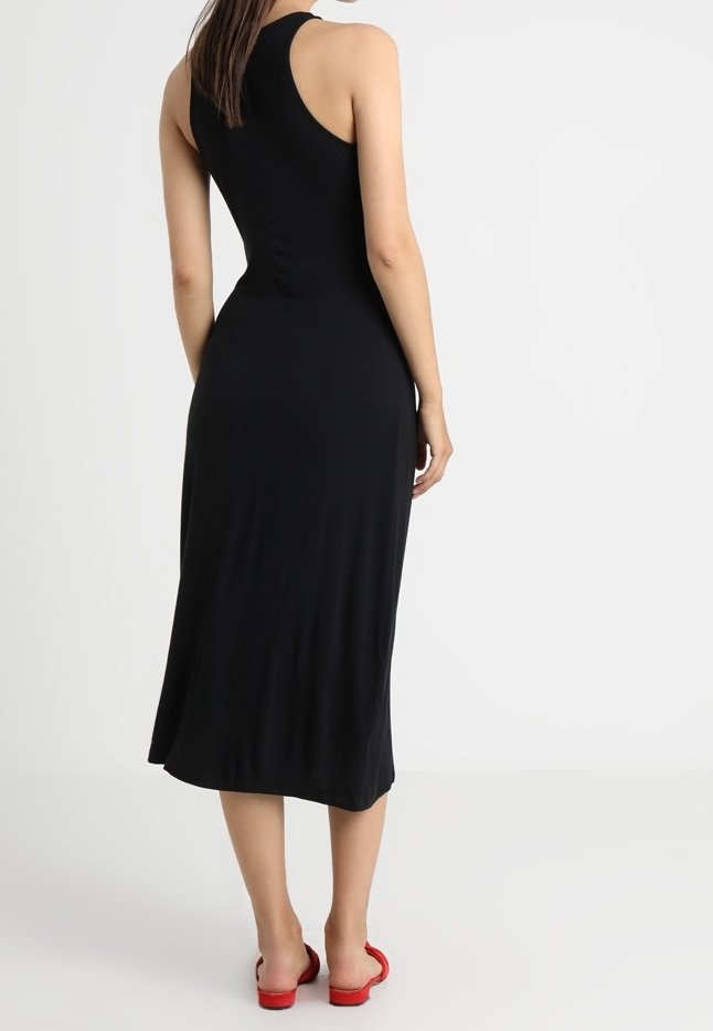 Robe Noire Banana Republic - Taille 14 - Coupe Droite Légèrement évasée - Occasion Très Bon état