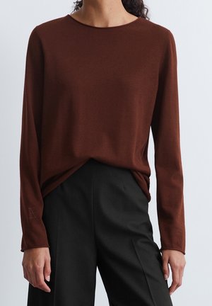 Pullover - dark brown
