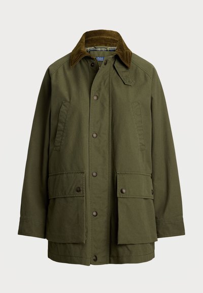 Polo Ralph Lauren COTTON UTILITY JACKET - Vasaras jaka - olive
