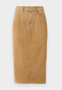 MIDI SKIRT - Jupe crayon - sand