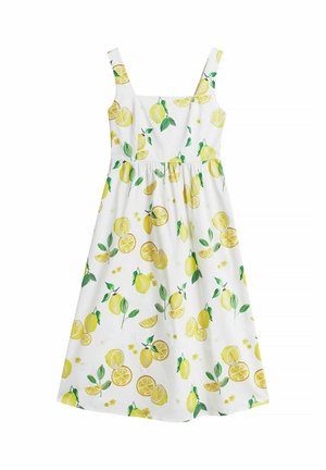 Dobber, CANDENCE DRESS - Vapaa-ajan mekko - lemon print