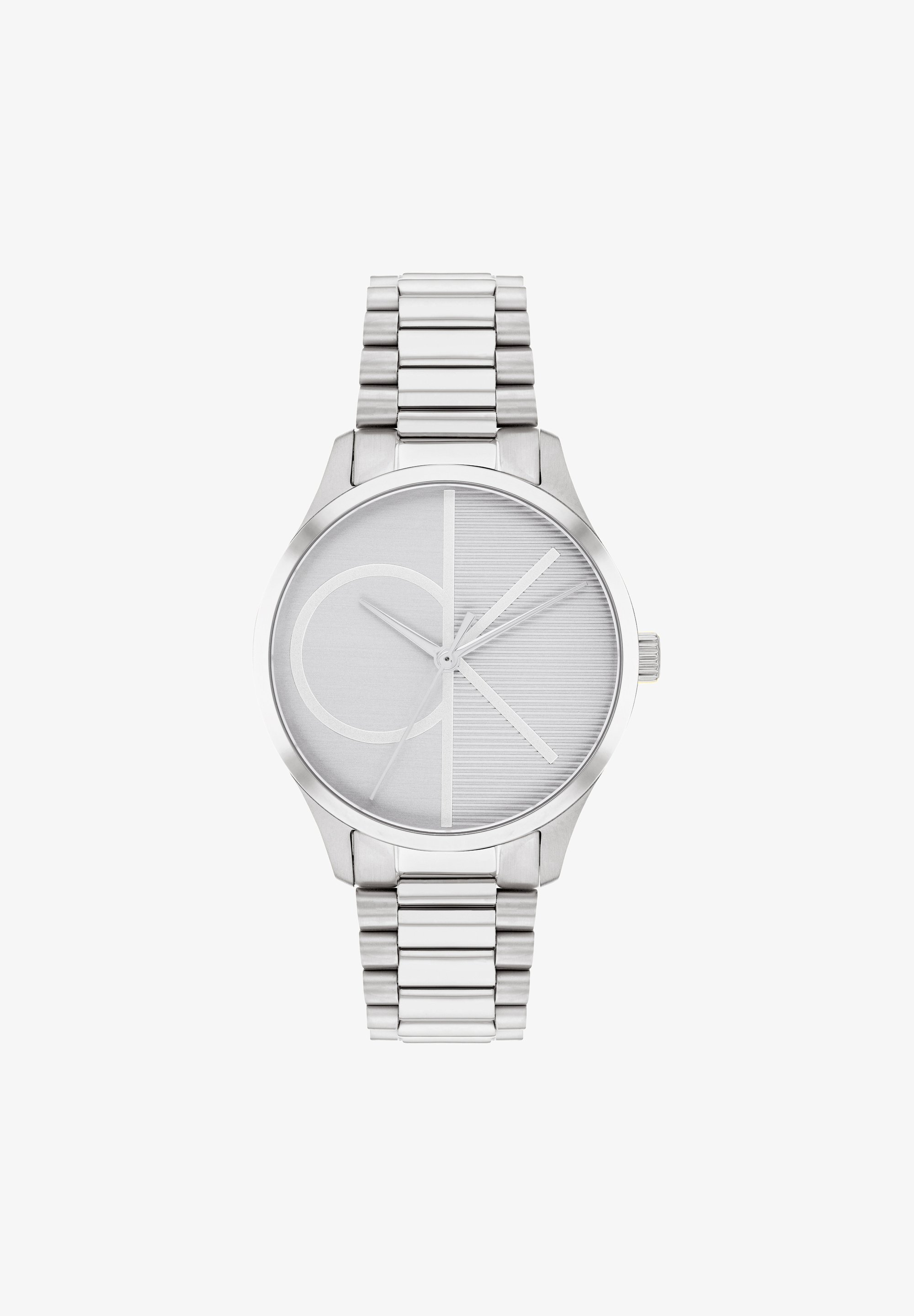 Armbanduhr Calvin Klein Herrenuhr Silber Calvin Klein ICONIC Uhr