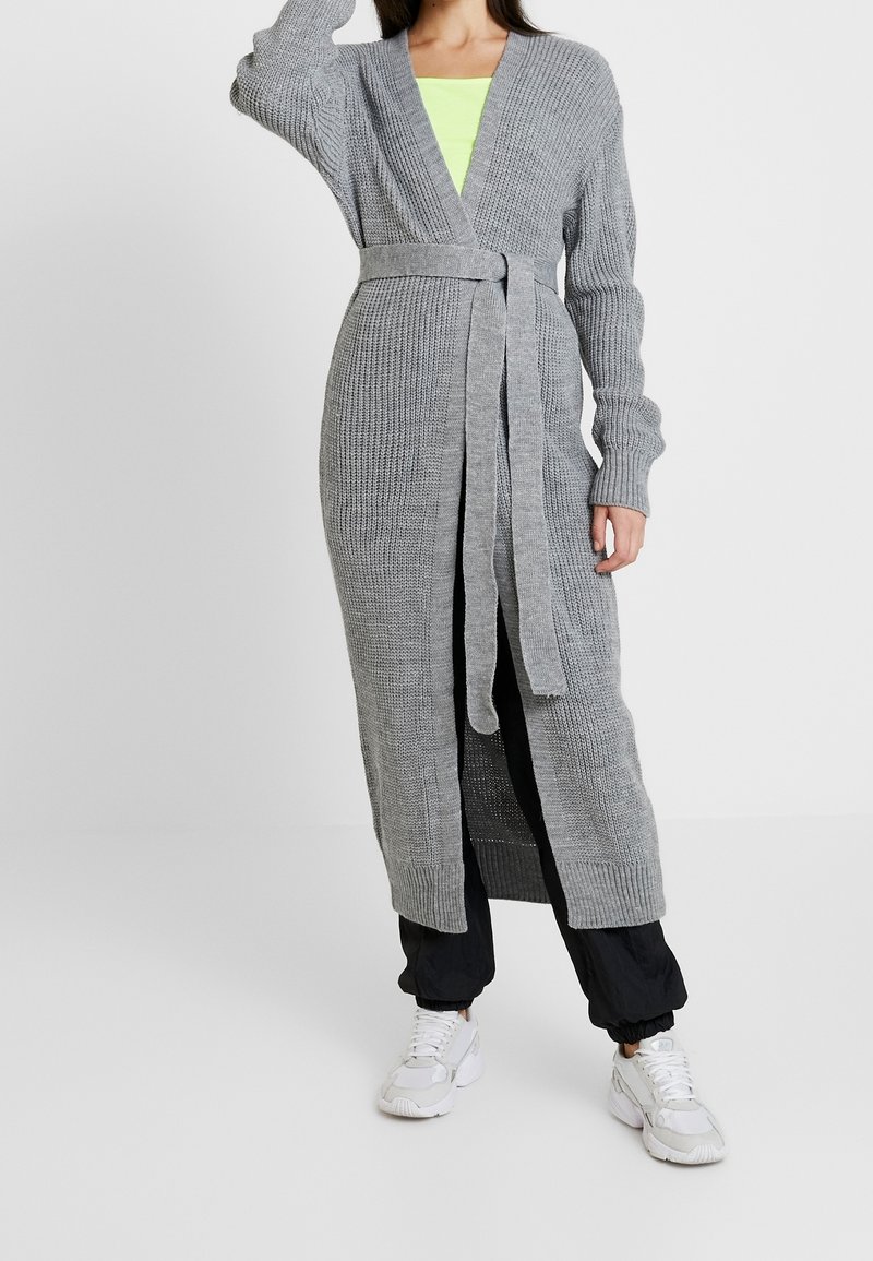 Missguided Chaqueta de punto - grey