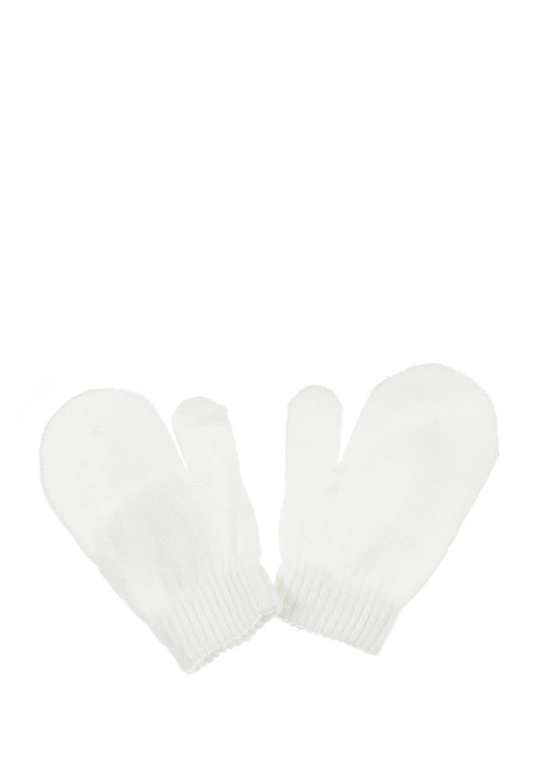 WINTER SET 3 TLG – Fingerhandschuh – weiß