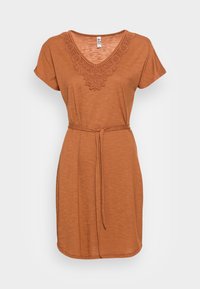 JDY Robe de jour - metallic red