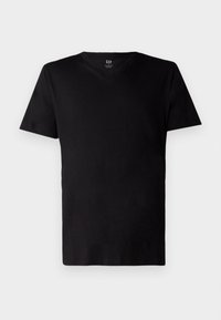 V-SS V NECK EVERDAY SOFT  - Paprasti marškinėliai - black