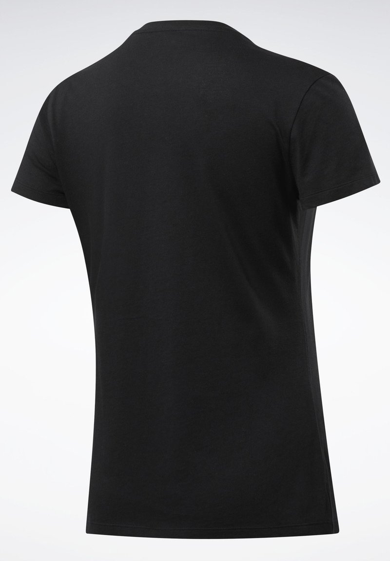 Damen Sportbekleidung | Reebok TE GRAPHIC VECTOR T-Shirt print black/schwarz - HW61634 Damen Sportbekleidung | Reebok TE GRAPHIC VECTOR T-Shirt print black/schwarz - HW61634