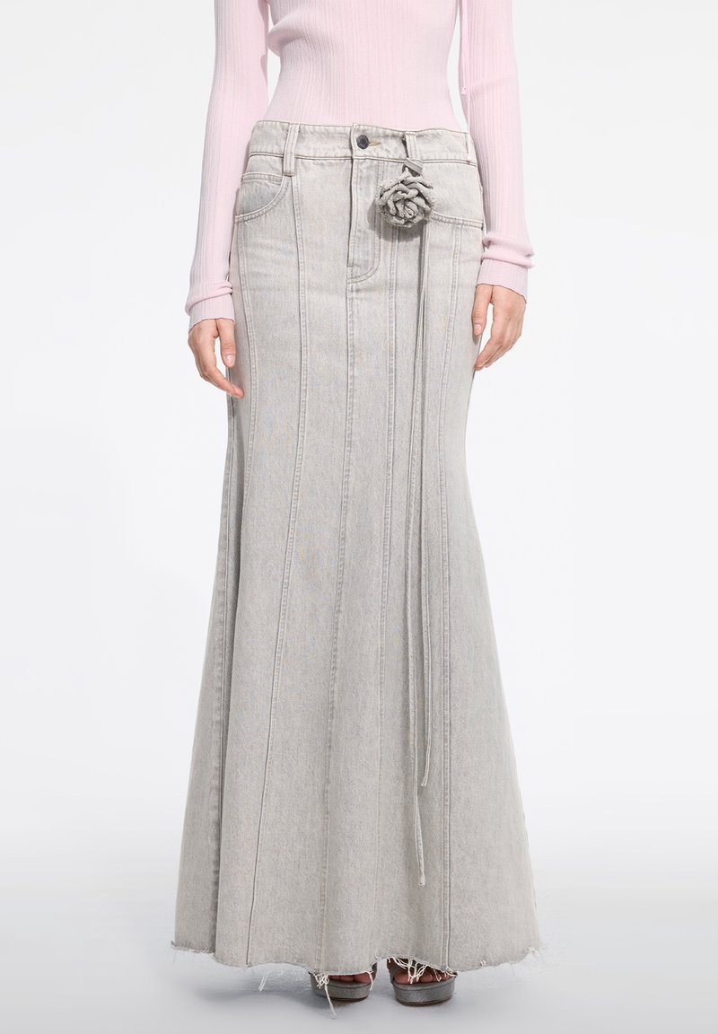 Miss Sixty - Maxi skirt - light grey, Enlarge