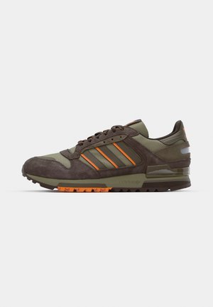 adidas Originals ZX 600 UNISEX - Tenisice - dark brown/orbit green/cargo brown