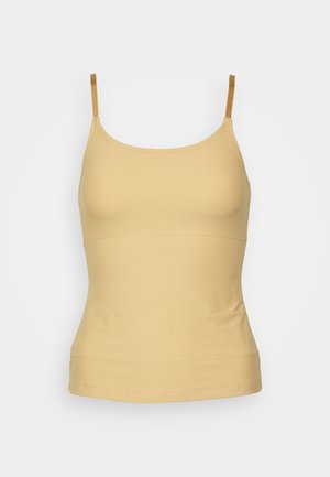Playful Promises DEJA DAY TONE CAMI VEST WITH SHELF - Shapewear - beige