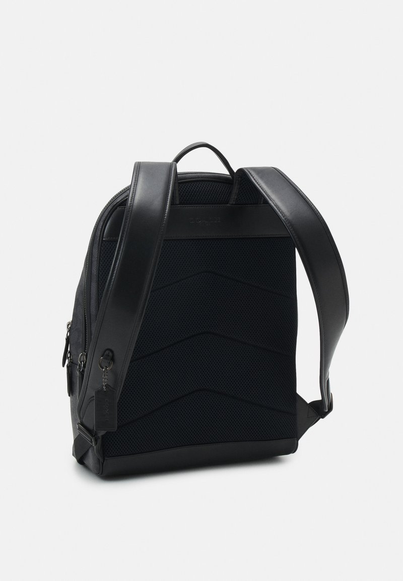 coach charter backpack in signature canvas New A bag as distinct as its namesake city the Gotham is a sleek streamlined style that means business Coach Charter Backpack 18 In