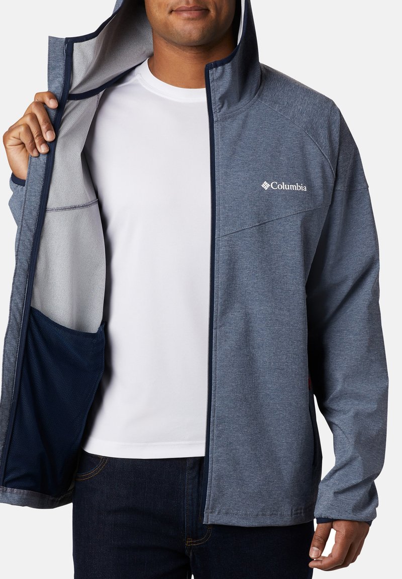 Columbia Trainingsjacke collegiate navy heather/blau