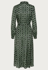 KAOLINE - Abito a camicia - black deep green geometric