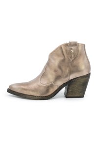 Bottines de cowboy / motard - bronzo