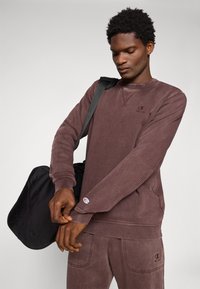 Champion ICONS CREWNECK - Sweatshirt - bordeaux