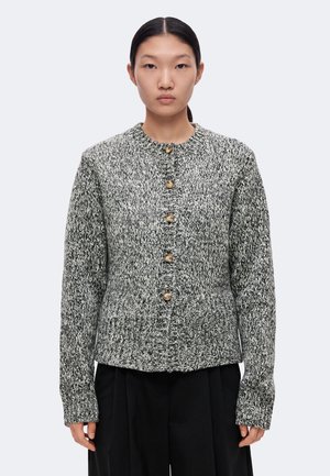 Marimekko, HÄSSÄKKÄ CARDIGAN - Жилетка - off white/black