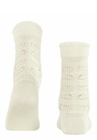 FALKE Granny Square - Socken - off white