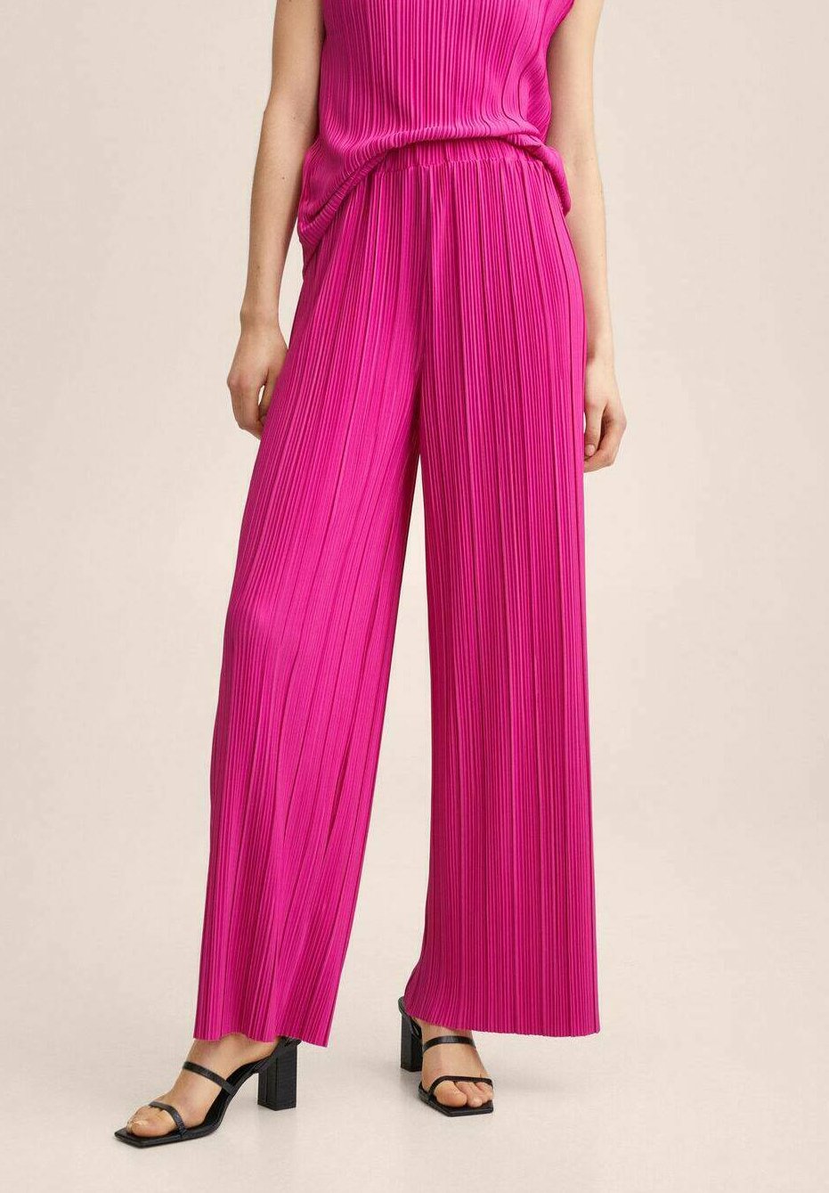 Mango JUNGLA A - Pantalones - fucsia/rosa - Zalando.es