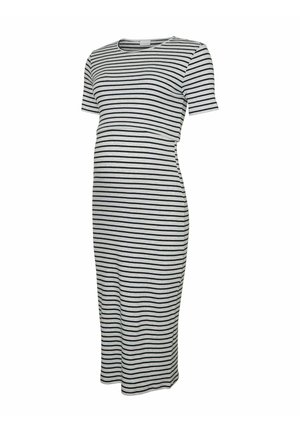 MAMALICIOUS, DRESS MLAWA MATERNITY DRESS - Robe t-shirt - light grey melange