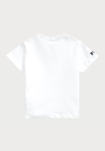 Polo Ralph Lauren POLO BEAR COTTON JERSEY T-SHIRT - T-shirt med print - white