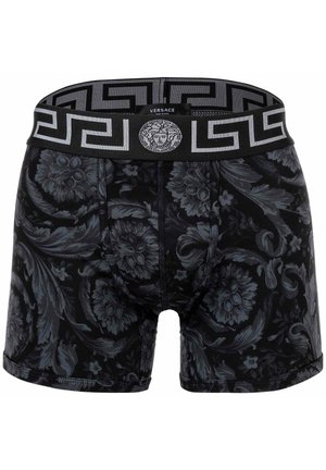 Versace TOPEKA BAROCCO MUSTER ALL OVER - NEW LOGO - Boxers - schwarz grau