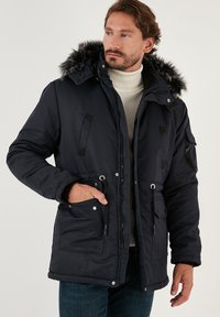 Buratti 100 REMOVABLE HOODED - Zimski plašč - dark blue