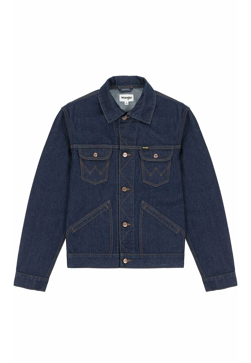 Jacket Vintage Wrangler Wrangler Veste En Jean Doublu00e9e Sherpa