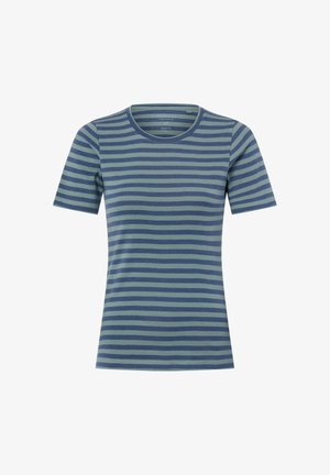 brookshire, BROOKSHIRE SHIRT - T-Shirt print - blau grün