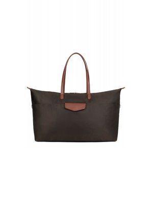 Shopping bag - marron foncé pop