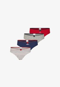 Geselecteerd, red white gray blue