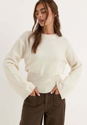 Bubbleroom, KNITTED - Pullover - white