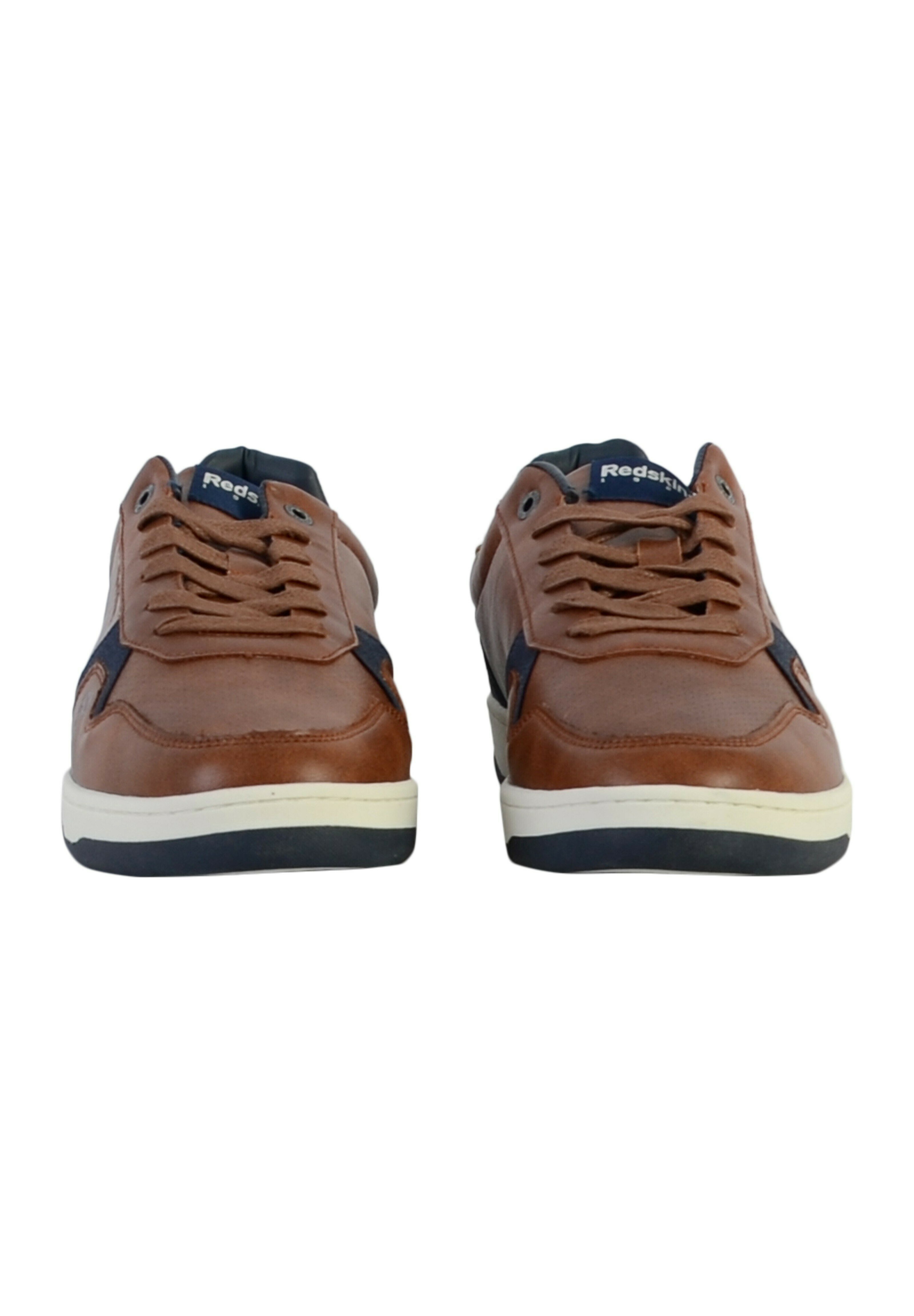 Skechers Uomo Scarpe da ginnastica in pelle Garza senza lacci, Marrone