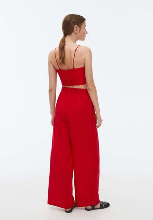 Pantalon classique - red