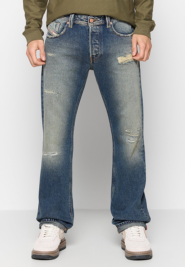 Diesel Straight leg jeans blauw denim/bluedenim Diesel Straight leg jeans blauw denim/bluedenim