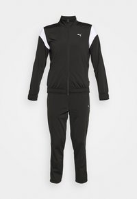 Puma CLASSIC TRICOT SUIT Tracksuit black Zalando