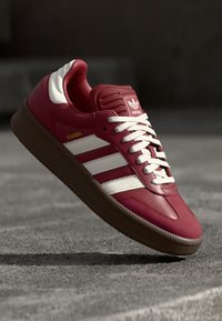 adidas Originals SAMBA XLG UNISEX - Zapatillas - noble maroon/core white