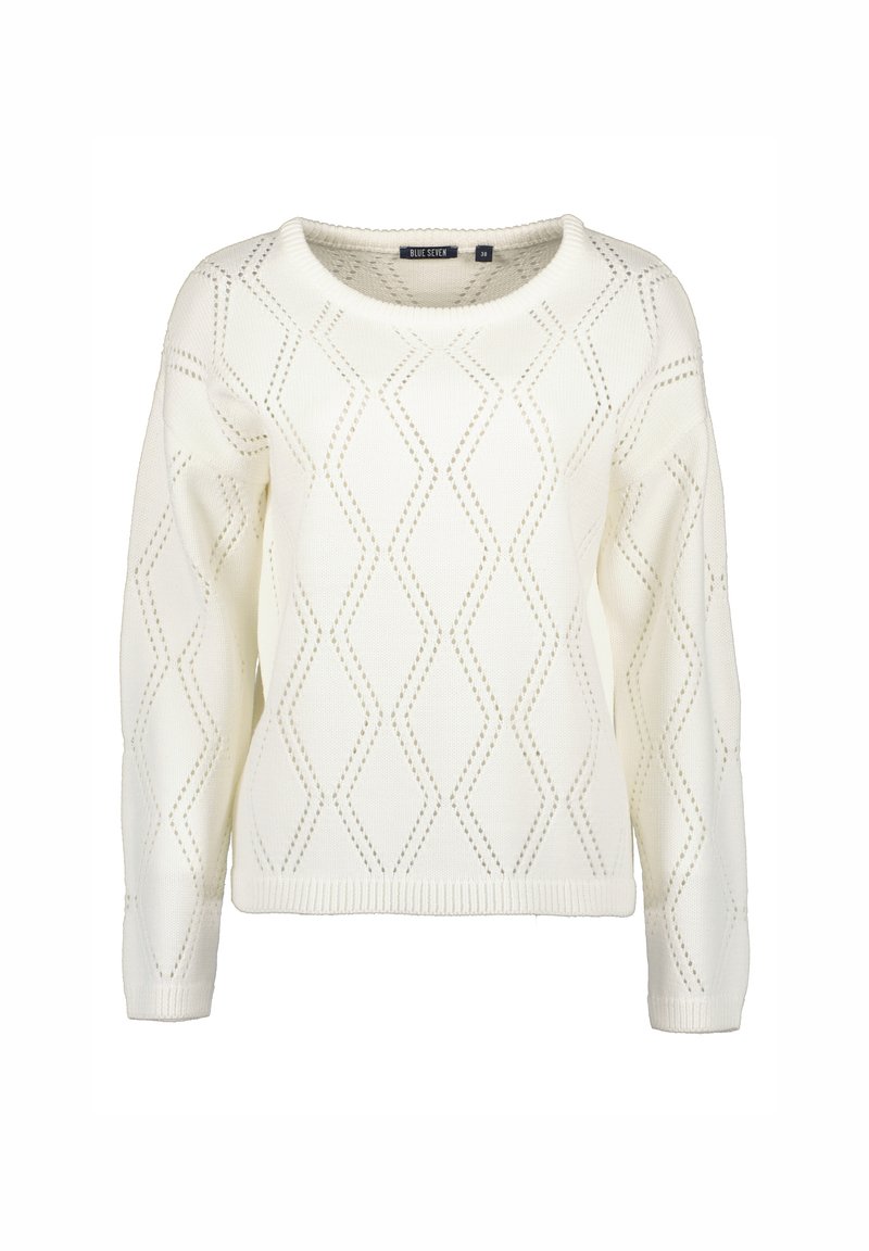 Blue Seven Strickpullover - weiss