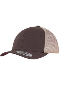 RETRO TRUCKER 2-TONE - Lippalakki - brn/khaki