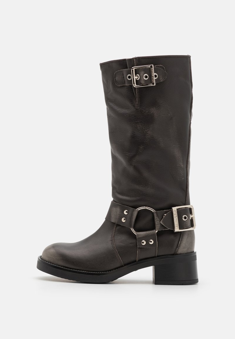 Steve Madden BEAU - Cowboy-/Bikerlaarzen - dark grey